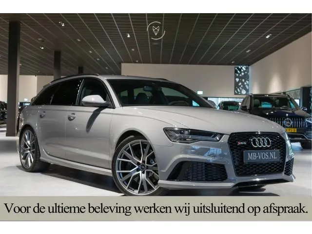 Audi A6 Avant 4.0 TFSI RS 6 Quattro Performance Carbon|Nardo|Memory|21"|Matrix LED|Bose|New Service