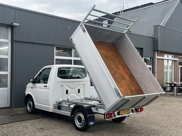 Volkswagen Transporter 2.0 TDI L1H1 Kipper Elektrische ramen Hoge schotten Kieper Pick-up Open laadb...