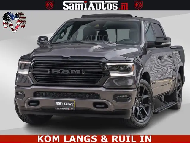 Dodge RAM SPORT LARAMIE 5.7 V8 HEMI | LUCHTVERING | 2023 | PANODAK | GROOTSCHERM | DC | TOP KLEUR GR...
