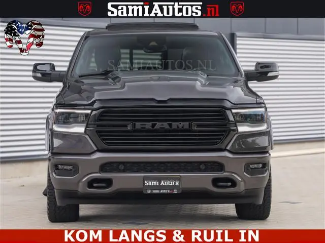 Dodge RAM SPORT LARAMIE 5.7 V8 HEMI | LUCHTVERING | 2023 | PANODAK | GROOTSCHERM | DC | TOP KLEUR GR...