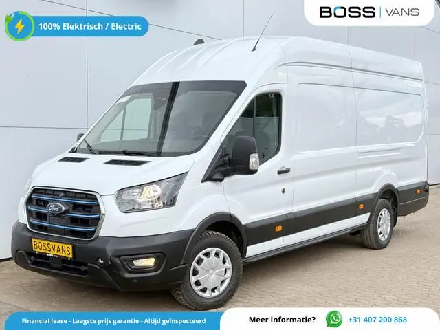 Ford E-Transit 68kWh L4H3 316km WLTP BEV Snelladen Carplay Climate control 360° camera Parkeersensor...