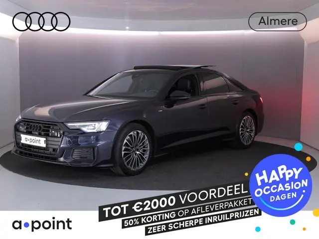 Audi A6 Limousine 50 TFSI e quattro S edition 299 pk S-tronic | SOH 91% | Navigatie | Panoramadak |...