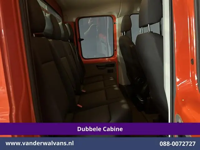 Volkswagen Crafter 2.0 177pk Pick Up Dubbele Cabine 3500kg Trekhaak Open Laadbak Euro6 Airco | 6-Zit...