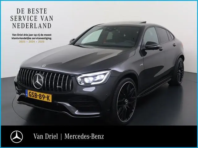 Mercedes-Benz GLC-klasse Coupé GLC AMG 43 4M Coupé | Schuifdak Multibeam Trekhaak Burmester Memory