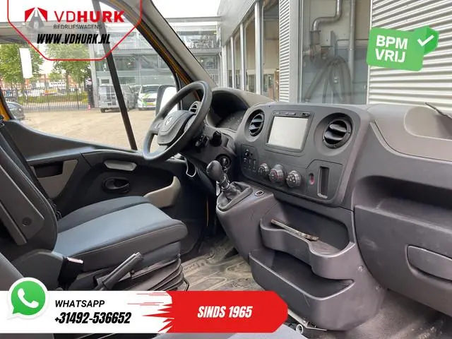 Renault Master 2.3 dCi 145 pk L2H2 EXPORT 270Gr.Deuren/ Gev.Stoel/ Airco/ Navi/ Cruise/ PDC/ Sidebar...