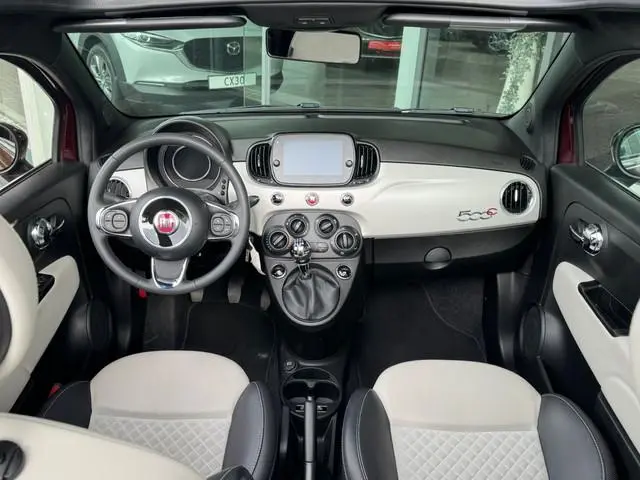 Fiat 500 C 1.0 Hybrid Lounge Navi / Cruise / Airco / Apple-Android / LM-Velgen