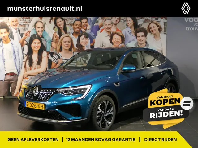 Renault Arkana 1.6 E-Tech full hybrid 145 techno - Occasion Lease vanaf €619 p/m - *1e Eigenaar!* -...
