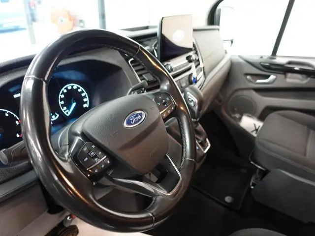 Ford Transit Custom 300 2.0 TDCI L2H1 Limited Dubbele Cabine Automaat Navi Airco 2x schuifdeuren  Tr...