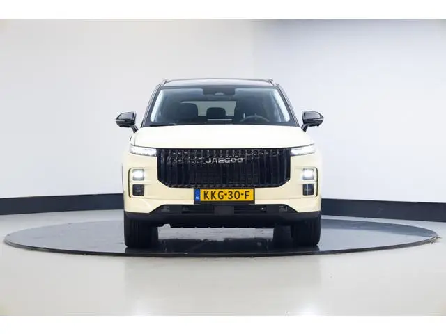 Jaecoo 7 1.5 TGDI SHS-P Exclusive | Beige & Carbon Crystal Black Roof | NL Auto | Rijklaar | 7 jr ga...