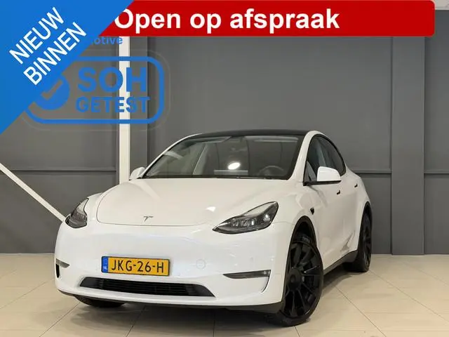 Tesla Model Y Long Range AWD 75 kWh | SOH 92,4% | Hoge instap | 76.841 km |