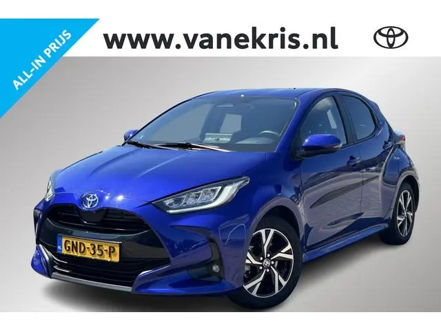 Toyota Yaris 1.5 Hybrid 115 First Edition, LM-velgen, Adaptieve cruise control, Apple Carplay/Androi...