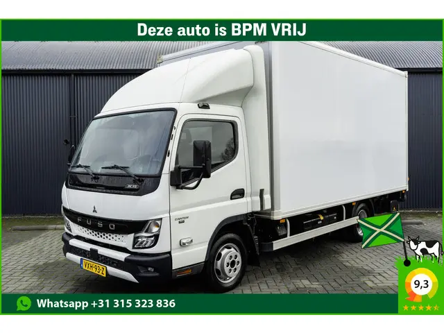 FUSO Canter 3C15 | Bakwagen met laadklep | Automaat | 1000KG Laadklep | Airco