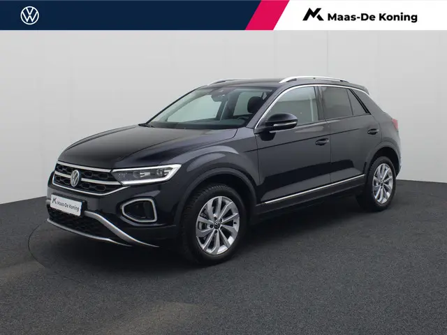 Volkswagen T-Roc 1.5TSI/150PK Style DSG · Navigatie · Apple/Android Car Play ·  Trekhaak · Stoelverw...