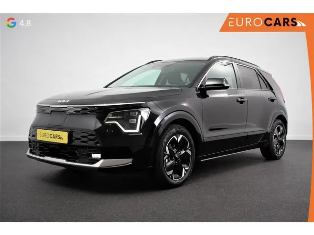 Kia Niro EV DynamicPlusLine 64.8 kWh Navigatie Half Leder Schuif-kantel dak Elektrische bedienbare a...