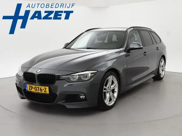 BMW 3-serie Touring 318i M-SPORT + AFN. TREKHAAK | LEDER SPORTINT. | DIGITALE COCKPIT | STOELVERWARM...