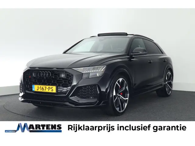 Audi RSQ8 4.0 TFSI 600pk quattro Trekhaak 360Camera Head-Up B&O Leder Standkachel Sluithulp Keyless...
