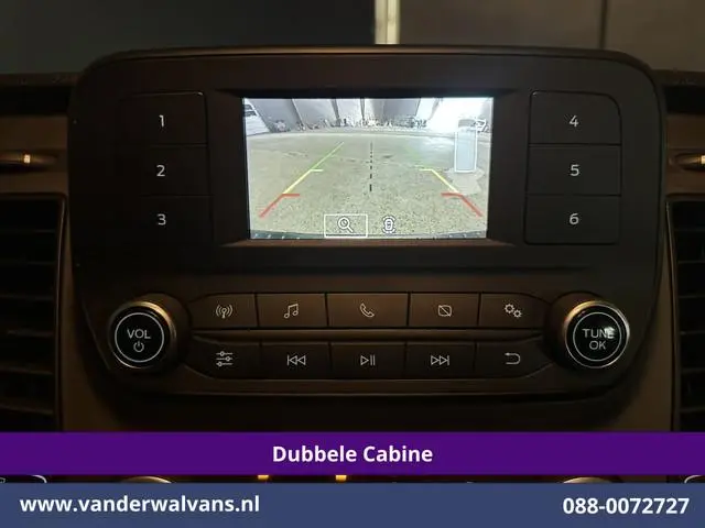 Ford Transit Custom 2.0 TDCI 131pk L2H1 Dubbele Cabine Inrichting Euro6 Airco | 5-Zits | Camera | Cr...