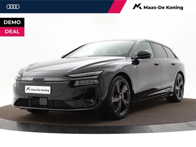 Audi A6 S edition e-tron 367 PK 100 Kwh · Panorama dak · Luchtvering · 21"LM Velgen · Remzadels rood...