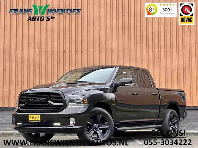 Dodge Ram 1500 5.7 V8 4x4 Quad Cab 6'4 Sport | LPG | Panoramadak | Stoelventilatie/Verwarming | Parkeersensoren | Achteruitrijcamera | Stuurverwarming | Cruise Control