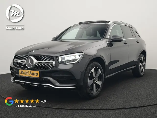 Mercedes-Benz GLC-klasse 300e 4MATIC AMG 320pk PHEV | Trekhaak Af Fabriek | Panodak | Adaptive Cruise | Camera | Alcantara Sportstoelen Memory & Verwarmd | Sfeerverlichting | Apple Carplay | Blis | Navigatie | DAB |