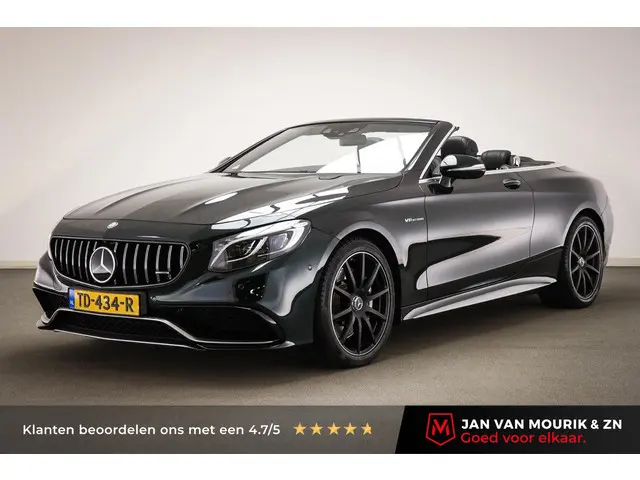 Mercedes-Benz S-klasse Cabrio AMG 63 4Matic | RIJASSISTENTIE PACK | HEAD UP | STOELKOELING | 360 CAMERA | 20"