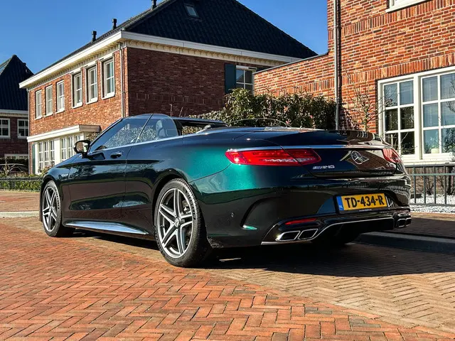 Mercedes-Benz S-klasse Cabrio AMG 63 4Matic | Emerald Green | Burmester | Head-up