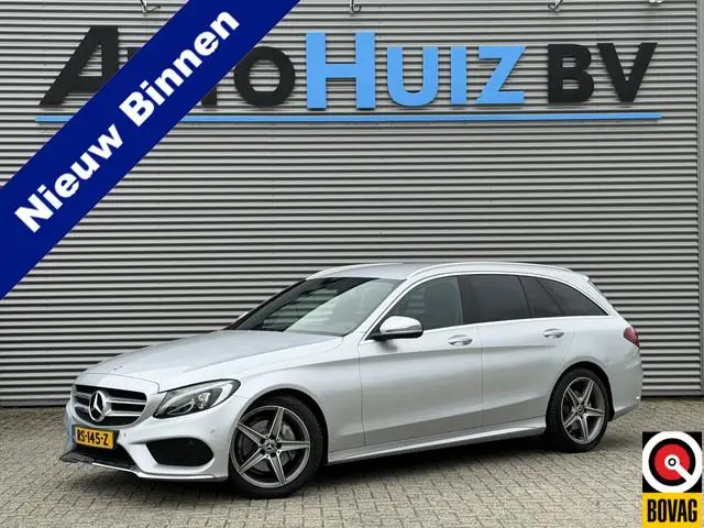 Mercedes-Benz C-klasse Estate 180 Automaat AMG Line LED Trekhaak  Sportstoelen