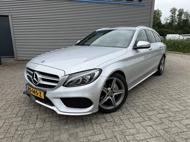 Mercedes-Benz C-klasse Estate 180 Automaat AMG Line LED Trekhaak  Sportstoelen