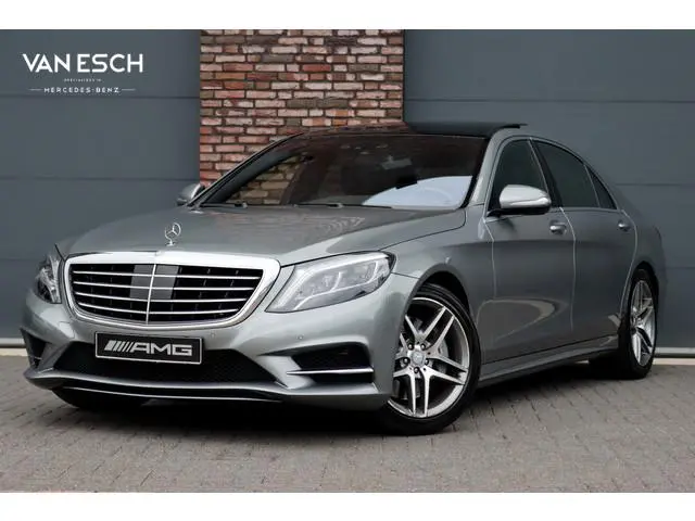 Mercedes-Benz S-klasse 400 HYBRID Lang AMG Line | Luchtvering | Distronic+ | Massage | Panoramadak |...