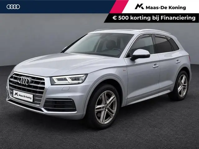 Audi Q5 2.0TFSI/252PK quattro S Line Edition · Panoramadak · Leder · Trekhaak · Camera · Luchtvering...