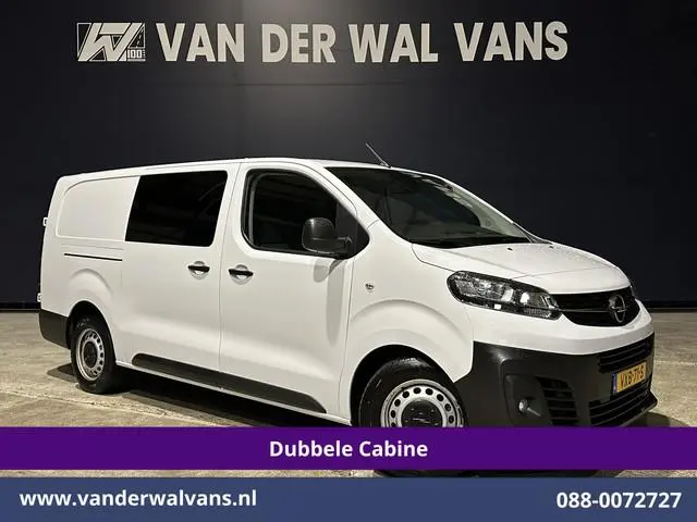 Opel Vivaro 2.0 CDTI 145pk L3H1 Dubbele Cabine Euro6 Airco | 6-Zits | Navigatie | 2500kg Trekhaak |...