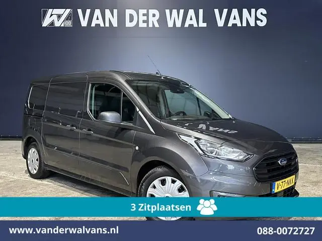 Ford Transit Connect 1.5 EcoBlue 100pk L2H1 Euro6 Airco | 3-Zits | Camera | Navigatie | Verwarmde vo...