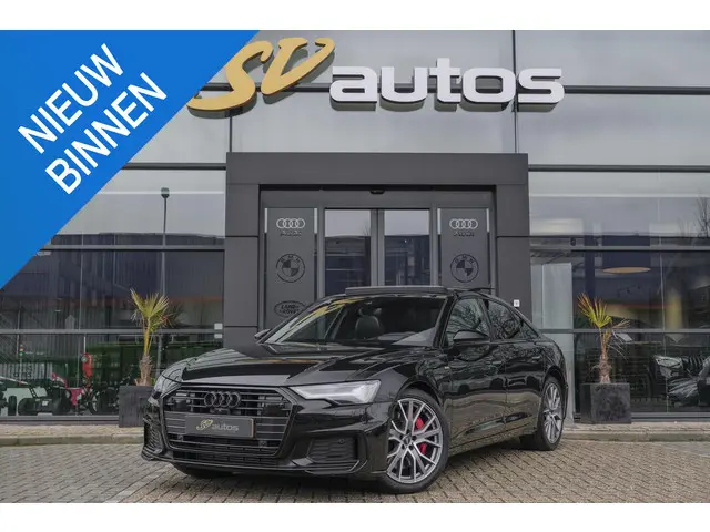 Audi A6 Limousine 55 TFSIe Competion 367pk Quattro Panoramadak 4-wielbesturing Nachtzicht B&O audio...