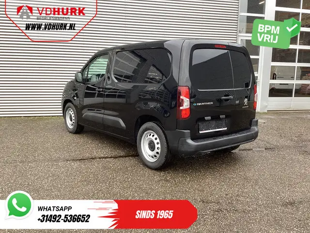 Peugeot e-Partner 50 kWh 280 km WLTP Standkachel/ Snellader/ DAB/ Cruise/ Airco