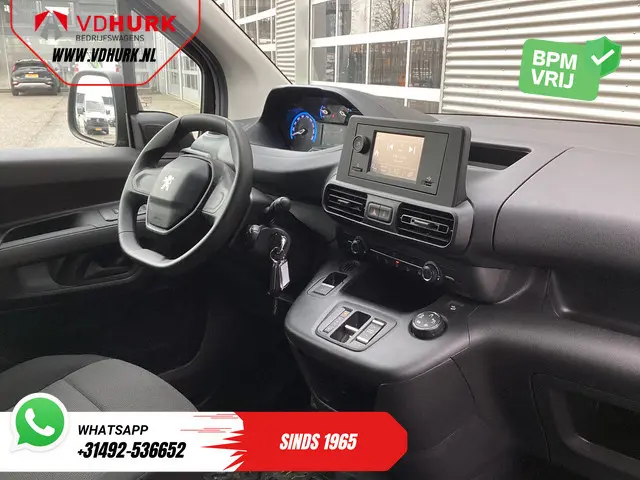 Peugeot e-Partner 50 kWh 280 km WLTP Standkachel/ Snellader/ DAB/ Cruise/ Airco