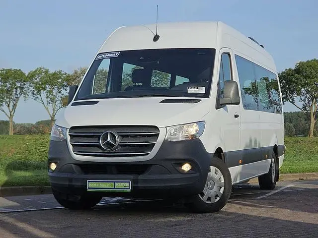 MERCEDES-BENZ SPRINTER 314 L3H2 Tourer 9-Persoons 2x Airco Elektrische Schuifdeur Mbux Automaat Appl...