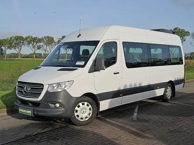 MERCEDES-BENZ SPRINTER 314 L3H2 Tourer 9-Persoons 2x Airco Elektrische Schuifdeur Mbux Automaat Appl...