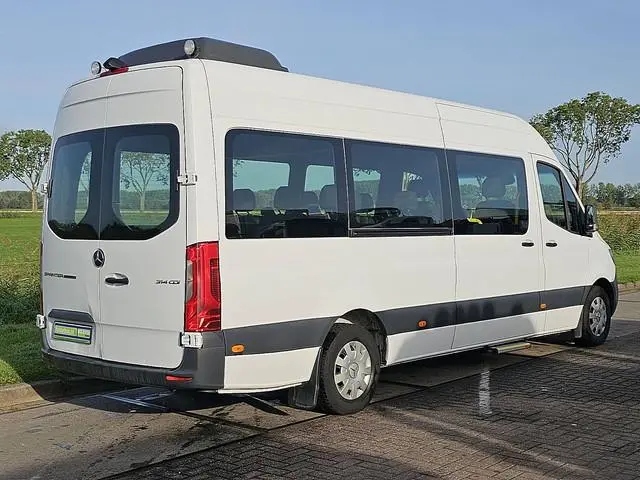 MERCEDES-BENZ SPRINTER 314 L3H2 Tourer 9-Persoons 2x Airco Elektrische Schuifdeur Mbux Automaat Appl...