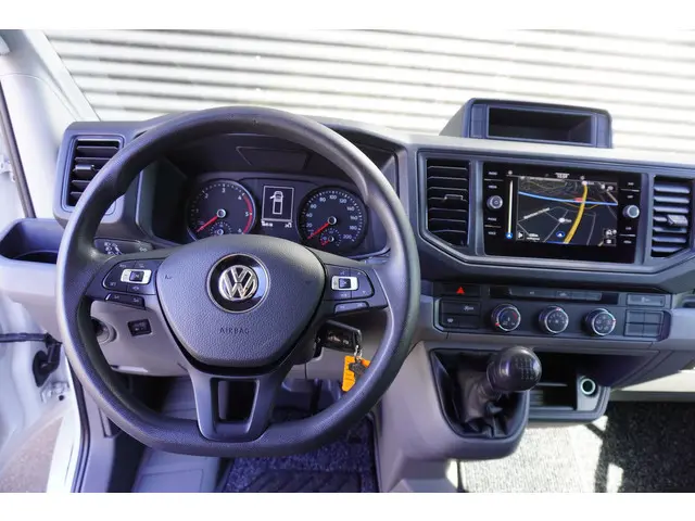 Volkswagen Crafter 164pk Dubbellucht Bakwagen Navigatie Apple Carplay Camera Airco Cruise control Ko...