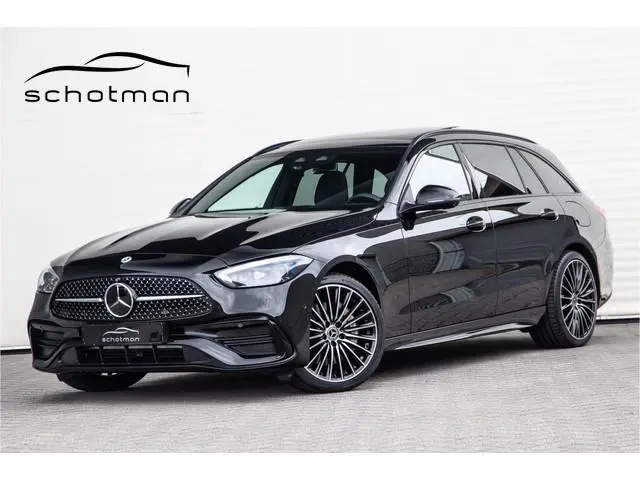 Mercedes-Benz C-klasse Estate 300 e AMG Premium Plus, Pano, Distronic, Massage, Leder, Nightpack, 20...