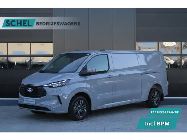 Ford Transit Custom 320 2.0 TDCI L2H1 Limited 170pk - 1+1 Stoelopstelling - 2x Schuifdeur - Adaptive...