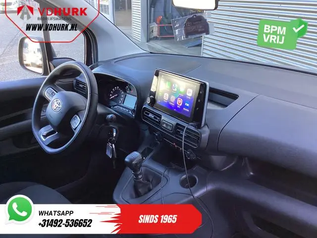 Toyota ProAce City 1.5 130 pk L2 Carplay/ 3Pers./ Cruise/ Airco/ PDC