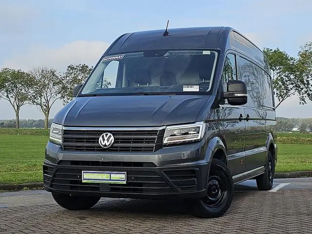 VOLKSWAGEN CRAFTER 35 2.0 L3H3 2xZijdeur LED Automaat Comfort-Stoel Leer Trekhaak Camera Bumpers-Kle...