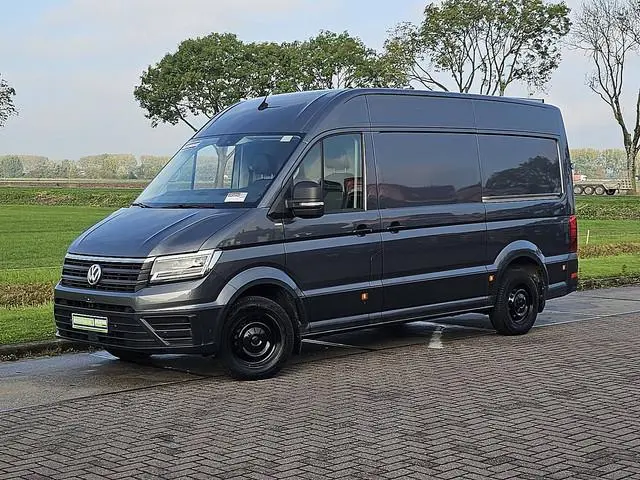 VOLKSWAGEN CRAFTER 35 2.0 L3H3 2xZijdeur LED Automaat Comfort-Stoel Leer Trekhaak Camera Bumpers-Kle...