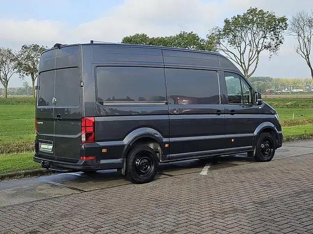 VOLKSWAGEN CRAFTER 35 2.0 L3H3 2xZijdeur LED Automaat Comfort-Stoel Leer Trekhaak Camera Bumpers-Kle...