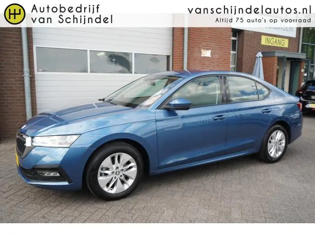 ŠKODA Octavia 1.0 e-TSI 111PK AUTOMAAT BUSINESS EDITION LUXE ORIGINEEL NEDERLANDS CAMERA TREKHAAK VI...