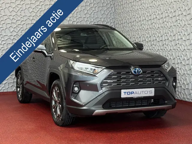 Toyota RAV4 2.5 Hybrid LED LEER CAMERA ELEK.KLEP NAVI CAMERA 18''LMV  ADAP.CRUISE  ELEK.STOEL STUUR STOELVERW ✅2025✅