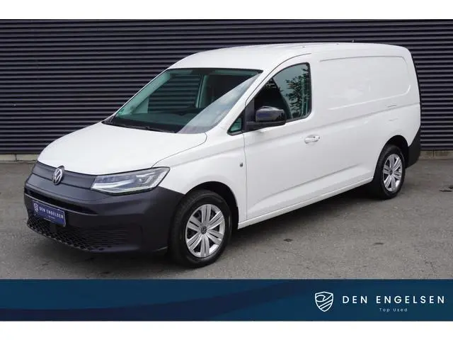 Volkswagen Caddy Cargo Maxi L2 122pk Automaat LED Camera Parkeersensoren Trekhaak Cruise control DAB