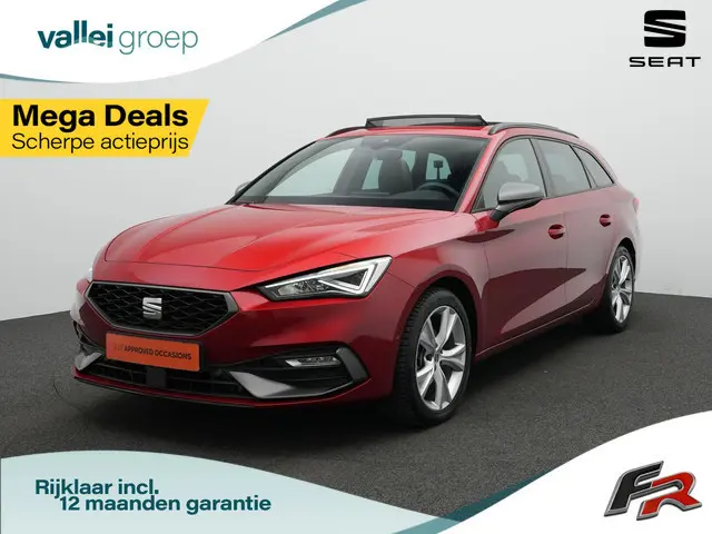 SEAT Leon Sportstourer 1.0 eTSI 110 pk DSG FR Business | Panoramadak | Achteruitrijcamera | Navigati...