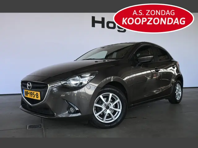 Mazda 2 1.5 Skyactiv-G GT-M Line Airco Navigatie Stoelverwarming Rijklaarprijs Inruil Mogelijk!
